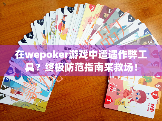 在wepoker游戏中遭遇作弊工具？终极防范指南来救场！