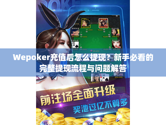 Wepoker充值后怎么提现？新手必看的完整提现流程与问题解答