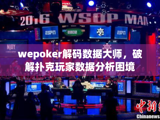 wepoker解码数据大师，破解扑克玩家数据分析困境