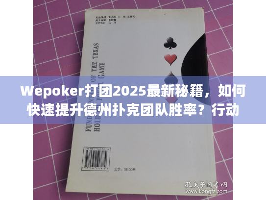 Wepoker打团2025最新秘籍，如何快速提升德州扑克团队胜率？行动指南已备！
