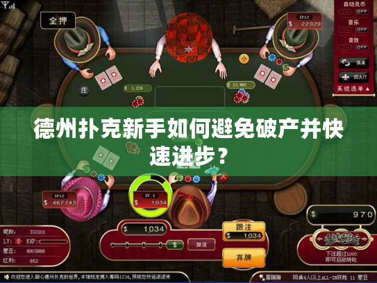 德州扑克新手如何避免破产并快速进步？
