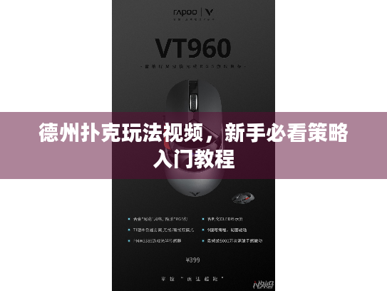 德州扑克玩法视频，新手必看策略入门教程