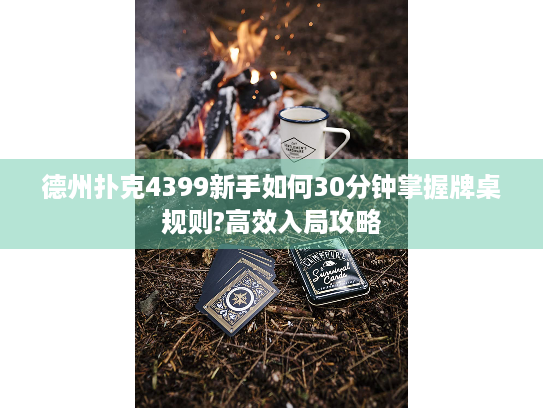 德州扑克4399新手如何30分钟掌握牌桌规则?高效入局攻略