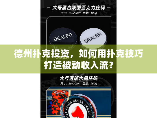 德州扑克投资，如何用扑克技巧打造被动收入流？