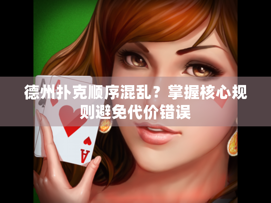 德州扑克顺序混乱？掌握核心规则避免代价错误