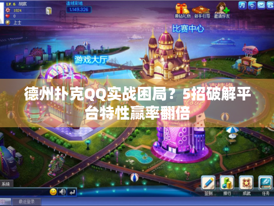 德州扑克QQ实战困局？5招破解平台特性赢率翻倍