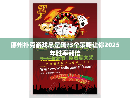 德州扑克游戏总是输?3个策略让你2025年胜率翻倍