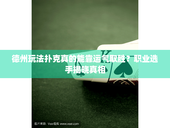 德州玩法扑克真的能靠运气取胜？职业选手揭晓真相