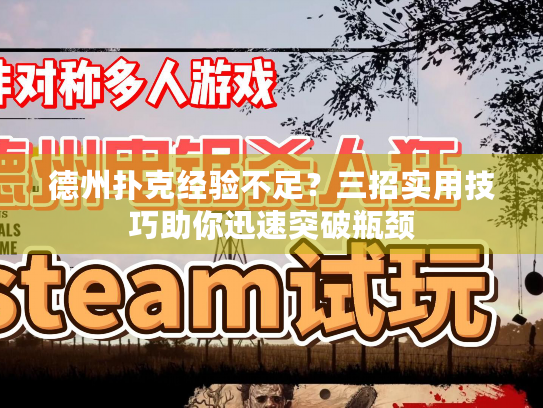 德州扑克经验不足？三招实用技巧助你迅速突破瓶颈