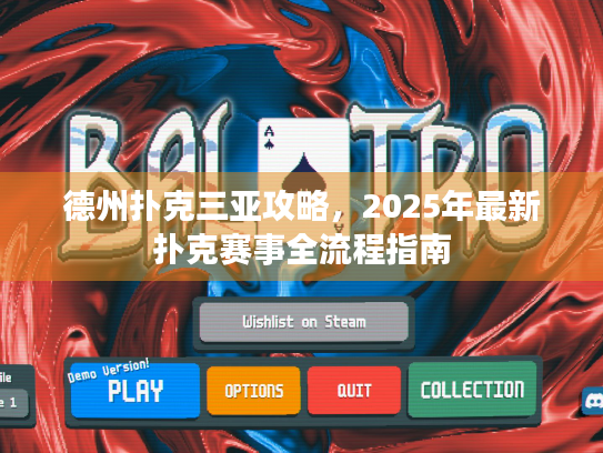 德州扑克三亚攻略，2025年最新扑克赛事全流程指南