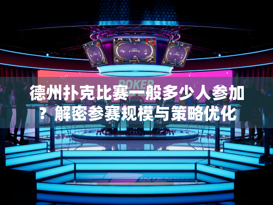 德州扑克比赛一般多少人参加？解密参赛规模与策略优化