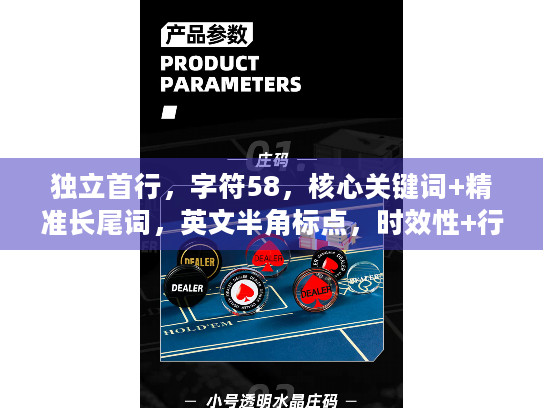 独立首行，字符58，核心关键词+精准长尾词，英文半角标点，时效性+行动指令句式