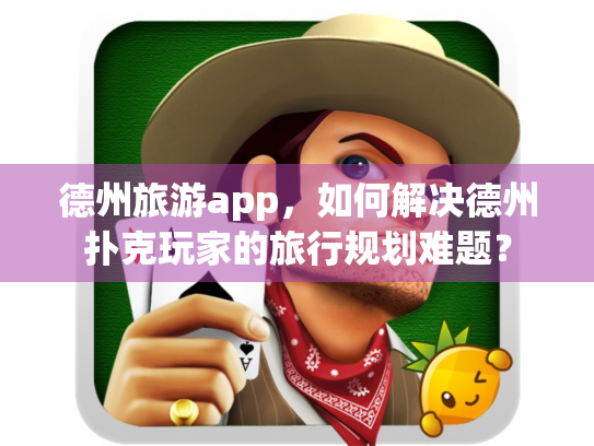 德州旅游app，如何解决德州扑克玩家的旅行规划难题？