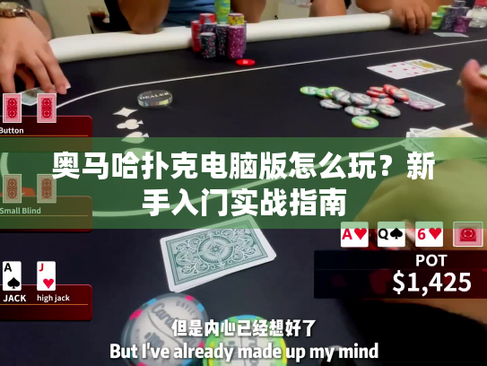 奥马哈扑克电脑版怎么玩?新手入门实战指南 奥马哈扑克电脑版怎么玩?新手入门实战指南