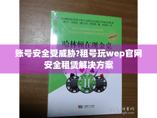 账号安全受威胁?租号玩wep官网安全租赁解决方案