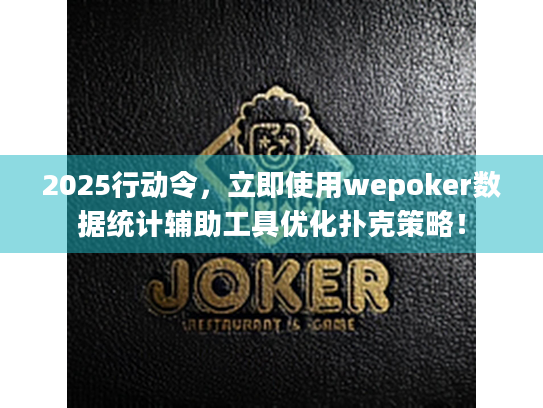 2025行动令，立即使用wepoker数据统计辅助工具优化扑克策略！