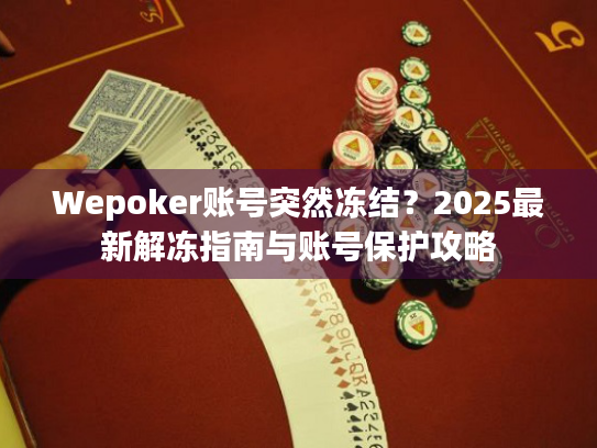 Wepoker账号突然冻结？2025最新解冻指南与账号保护攻略