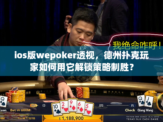 ios版wepoker透视,德州扑克玩家如何用它解锁策略制胜? ios版wepoker透视,德州扑克玩家如何用它解锁策略制胜?