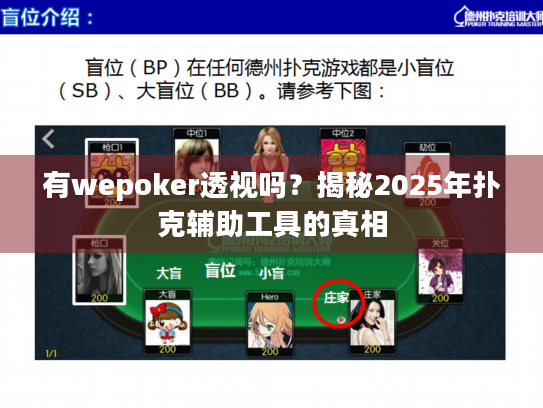 有wepoker透视吗?揭秘2025年扑克辅助工具的真相 有wepoker透视吗?揭秘2025年扑克辅助工具的真相