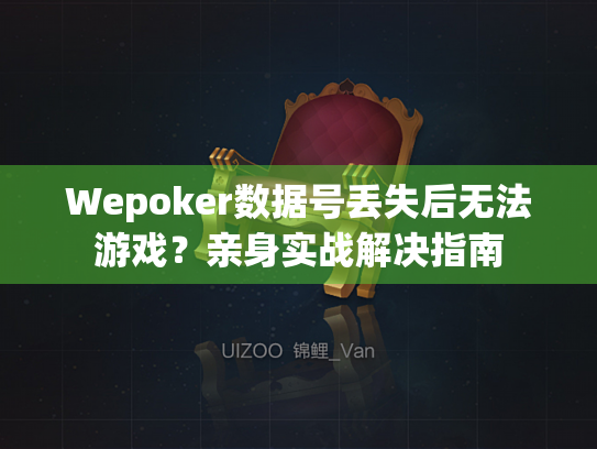 Wepoker数据号丢失后无法游戏？亲身实战解决指南